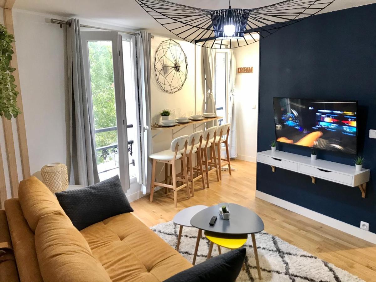Hullman Suite Apartment 4 People Between La Defense And Paris Asnières Εξωτερικό φωτογραφία